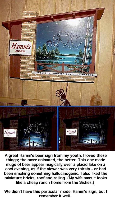 hamms beer sign lookalike