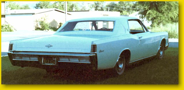 My final car of the Seventies was a 1968 Lincoln Continental 